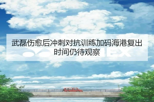 武磊伤愈后冲刺对抗训练加码海港复出时间仍待观察
